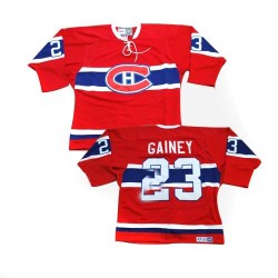 Montreal Canadiens Bob Gainey Official Red CCM Premier Adult Throwback NHL Hockey Jersey