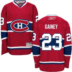 Montreal Canadiens Bob Gainey Official Red Reebok Premier Adult Home NHL Hockey Jersey