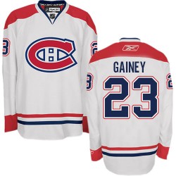 Montreal Canadiens Bob Gainey Official White Reebok Premier Adult Away NHL Hockey Jersey
