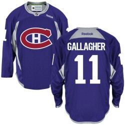 Montreal Canadiens Brendan Gallagher Official Purple Reebok Premier Adult Practice NHL Hockey Jersey
