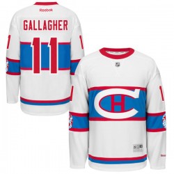 Montreal Canadiens Brendan Gallagher Official Black Reebok Premier Youth 2016 Winter Classic NHL Hockey Jersey