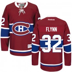 Montreal Canadiens Brian Flynn Official Red Reebok Premier Adult Home NHL Hockey Jersey