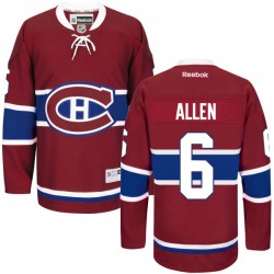 Montreal Canadiens Bryan Allen Official Red Reebok Authentic Adult Home NHL Hockey Jersey