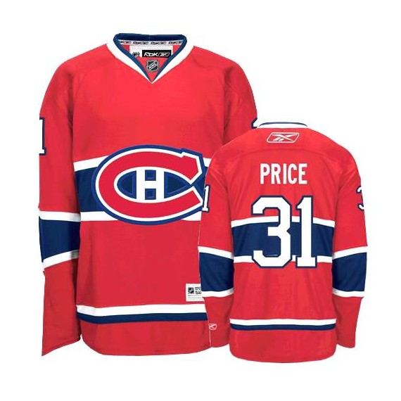 carey price hockey jersey