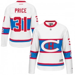 Montreal Canadiens Carey Price Official Black Reebok Authentic Women's 2016 Winter Classic NHL Hockey Jersey