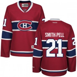 Montreal Canadiens Devante Smith-Pelly Official Red Reebok Premier Women's Home NHL Hockey Jersey