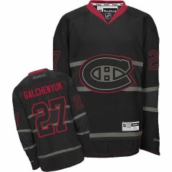 Montreal Canadiens Alex Galchenyuk Official Black Ice Reebok Authentic Adult NHL Hockey Jersey