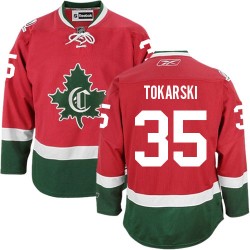 Montreal Canadiens Dustin Tokarski Official Red Reebok Premier Adult New CD Third NHL Hockey Jersey