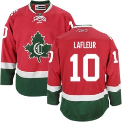 Montreal Canadiens Guy Lafleur Official Red Reebok Premier Adult New CD Third NHL Hockey Jersey