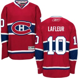 Montreal Canadiens Guy Lafleur Official Red Reebok Authentic Youth Home NHL Hockey Jersey