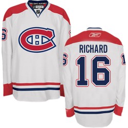 Montreal Canadiens Henri Richard Official White Reebok Premier Adult Away NHL Hockey Jersey