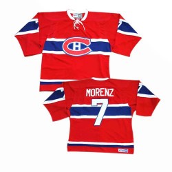Montreal Canadiens Howie Morenz Official Red CCM Premier Adult Throwback NHL Hockey Jersey