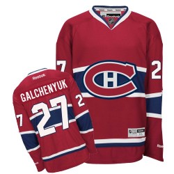 Montreal Canadiens Alex Galchenyuk Official Red Reebok Premier Adult Home NHL Hockey Jersey