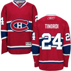 Montreal Canadiens Jarred Tinordi Official Red Reebok Premier Adult Home NHL Hockey Jersey