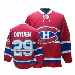 Montreal Canadiens Ken Dryden Official Red CCM Premier Adult Throwback NHL Hockey Jersey