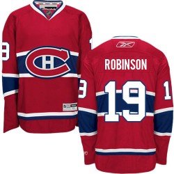 Montreal Canadiens Larry Robinson Official Red Reebok Authentic Adult Home NHL Hockey Jersey