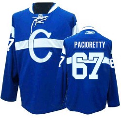 Montreal Canadiens Max Pacioretty Official Blue Reebok Authentic Adult Third NHL Hockey Jersey