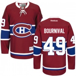 Montreal Canadiens Michael Bournival Official Red Reebok Premier Adult Home NHL Hockey Jersey