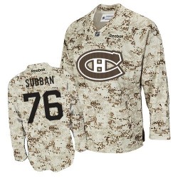 Montreal Canadiens P.K. Subban Official Camouflage Reebok Premier Adult NHL Hockey Jersey