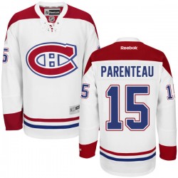 Montreal Canadiens Pierre-Alexandre Parenteau Official White Reebok Premier Adult Away NHL Hockey Jersey