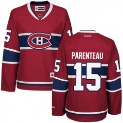 Montreal Canadiens Pierre-Alexandre Parenteau Official Red Reebok Authentic Women's Home NHL Hockey Jersey