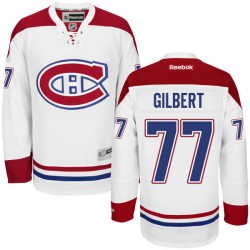 Montreal Canadiens Tom Gilbert Official White Reebok Premier Adult Away NHL Hockey Jersey