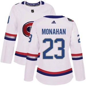 Montreal Canadiens Sean Monahan Official White Adidas Authentic Women's 2017 100 Classic NHL Hockey Jersey