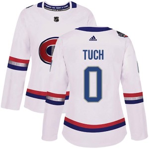 Montreal Canadiens Luke Tuch Official White Adidas Authentic Women's 2017 100 Classic NHL Hockey Jersey
