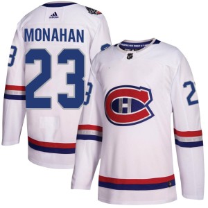 Montreal Canadiens Sean Monahan Official White Adidas Authentic Adult 2017 100 Classic NHL Hockey Jersey