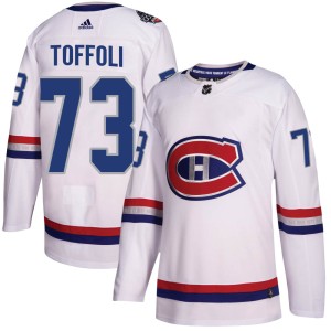 Montreal Canadiens Tyler Toffoli Official White Adidas Authentic Adult 2017 100 Classic NHL Hockey Jersey