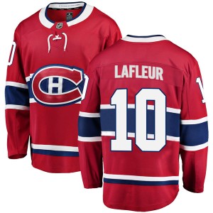Montreal Canadiens Guy Lafleur Official Red Fanatics Branded Breakaway Adult Home NHL Hockey Jersey
