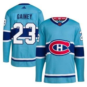Montreal Canadiens Bob Gainey Official Light Blue Adidas Authentic Youth Reverse Retro 2.0 NHL Hockey Jersey