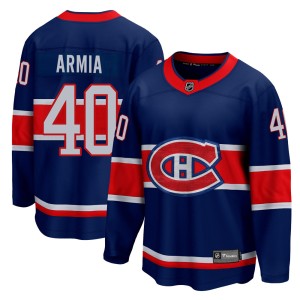 Montreal Canadiens Joel Armia Official Blue Fanatics Branded Breakaway Adult 2020/21 Special Edition NHL Hockey Jersey