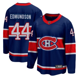 Montreal Canadiens Joel Edmundson Official Blue Fanatics Branded Breakaway Adult 2020/21 Special Edition NHL Hockey Jersey
