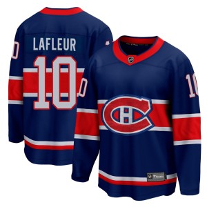 Montreal Canadiens Guy Lafleur Official Blue Fanatics Branded Breakaway Adult 2020/21 Special Edition NHL Hockey Jersey