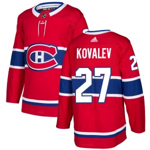 Montreal Canadiens Alexei Kovalev Official Red Adidas Authentic Adult NHL Hockey Jersey
