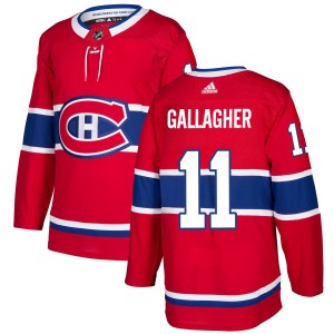 Montreal Canadiens Brendan Gallagher Official Red Adidas Authentic Adult NHL Hockey Jersey