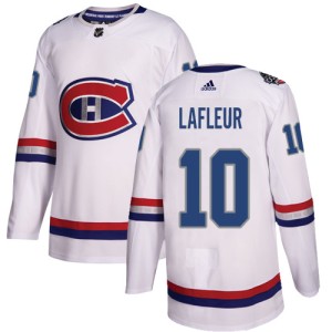 Montreal Canadiens Guy Lafleur Official White Adidas Authentic Adult 2017 100 Classic NHL Hockey Jersey