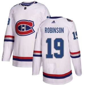 Montreal Canadiens Larry Robinson Official White Adidas Authentic Youth 2017 100 Classic NHL Hockey Jersey