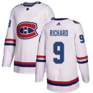 Montreal Canadiens Maurice Richard Official White Adidas Authentic Youth 2017 100 Classic NHL Hockey Jersey