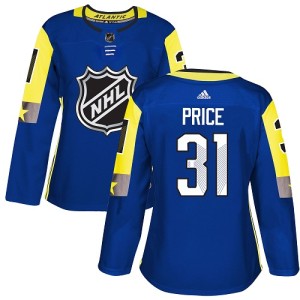 Montreal Canadiens Carey Price Official Royal Blue Adidas Authentic Women's 2018 All-Star Atlantic Division NHL Hockey Jersey